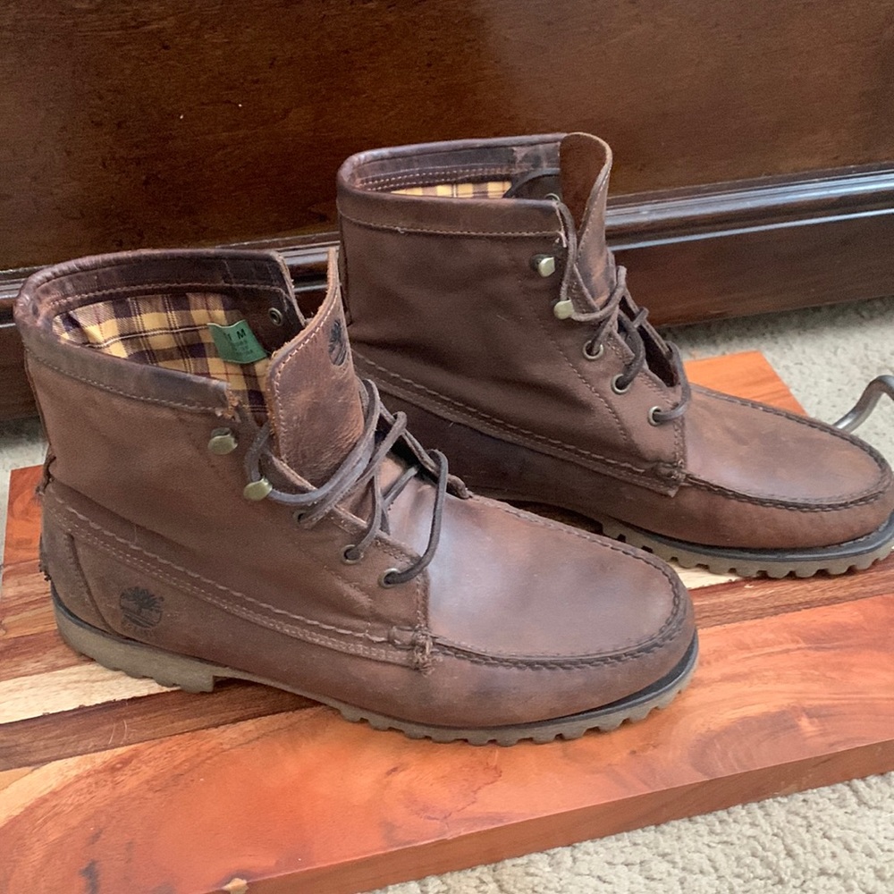 Timberland moccasin boots - size 11